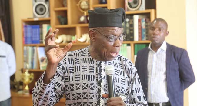 "˜I'm Already Sweating' "” Obasanjo Laments High Cost Of Diesel