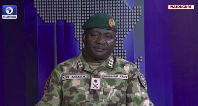 80,000 Boko Haram Ex-Fighters Are In Our Custody "“ Major General Musa