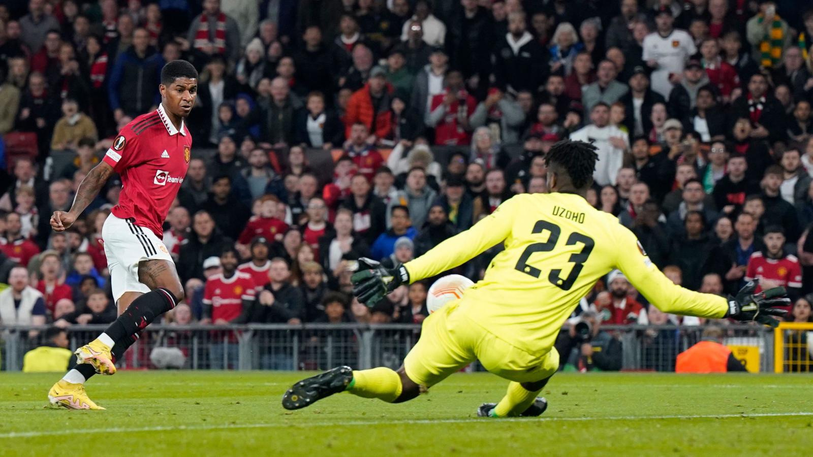 Omonia reserve keeper Uzoho steals the show despite sloppy Manchester United's spoilsport late winner