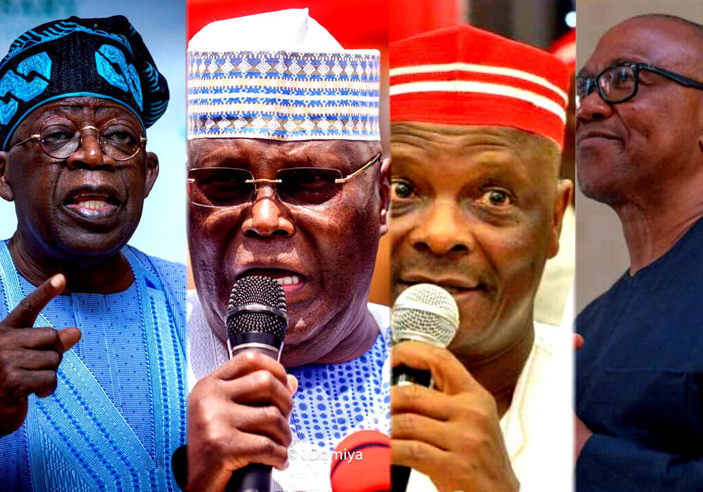 Tinubu, Atiku, Obi, Kwankwaso for debate today