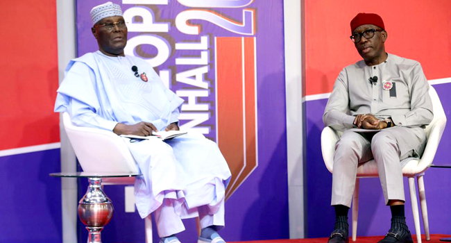 Adoption Of UAE Security Model, Multiple Forex Rates Abolition, Others, Atiku, Okowa Discuss Plans