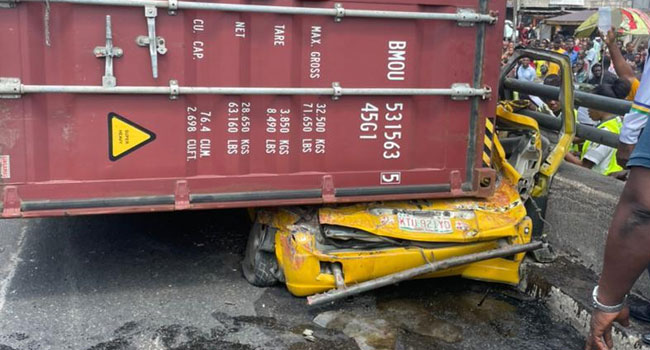 Sanwo-Olu Orders Probe Into Ojuelegba Container Mishap, Condoles Victims' Families