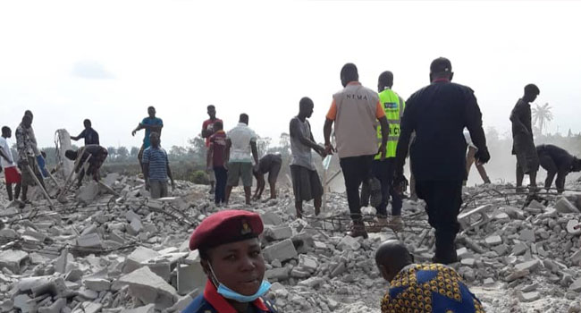 Three Killed In Rivers Building Collapse
