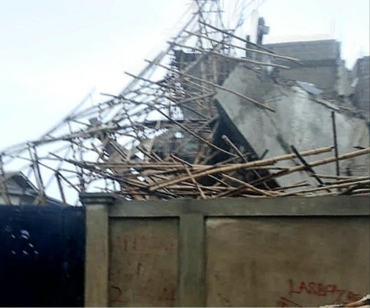 Another building collapses in Lagos