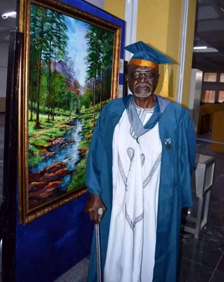 70-Year-Old Man, Graduate With 4.32 CGPA From University Of Jos
