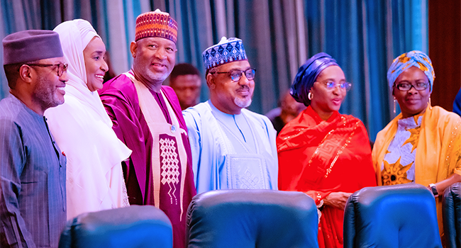 Buhari, Osinbajo, 44 Ministers Attend Valedictory FEC Meeting In Abuja