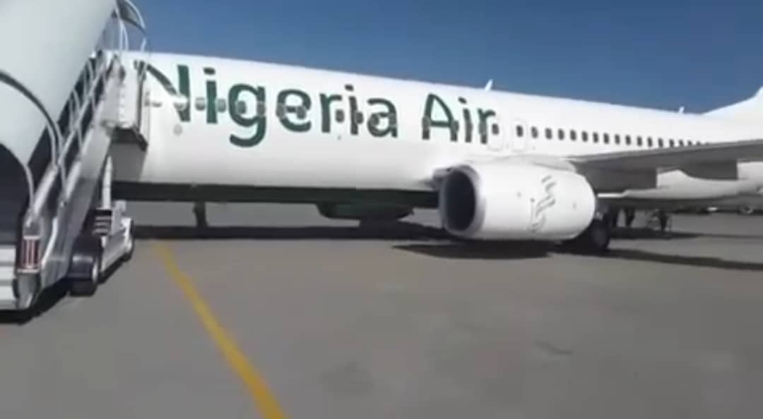 Nigeria Air Flight Prepares For Journey To Abuja