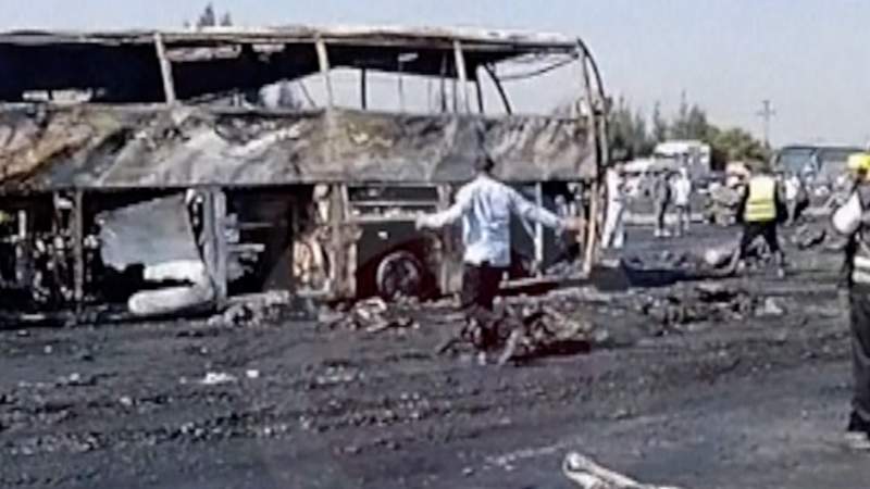 At least 32 dead and 63 injured in Egypt car crash