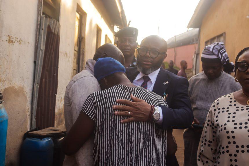 Mother of four missing kids in tears as LG boss, DPO visit