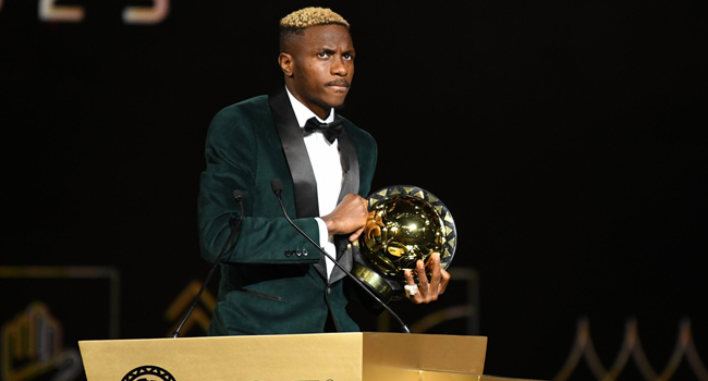 Africa's Best! Osimhen Crowned 2023 CAF Footballer Of The Year