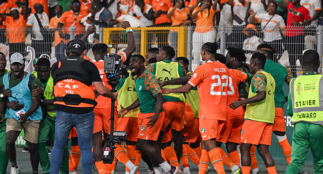Resilient Nine-Man Ivory Coast Beat Mali, Reach AFCON Semi-Finals
