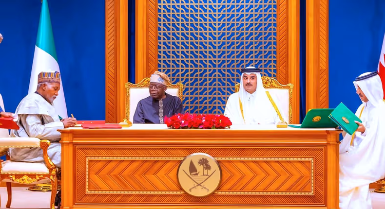 Don't offer a bribe to my people, report anyone to me - Tinubu tells Qatari investors