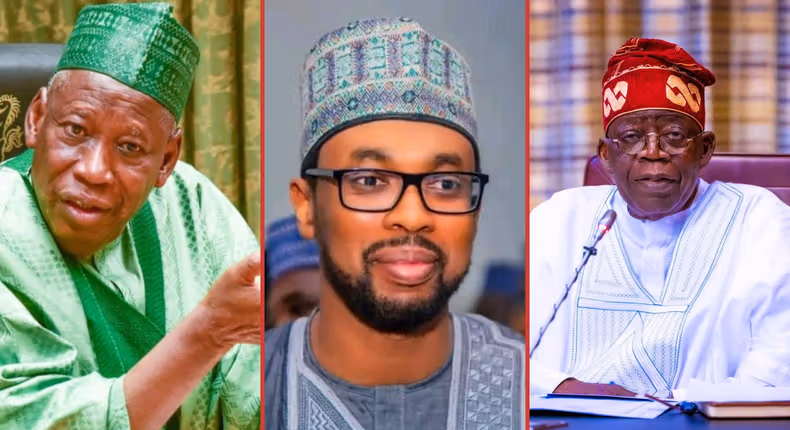 Tinubu chooses Ganduje's son as director in agency rocked by '₦1.2bn fraud' NURUDEEN SHOTAYO March 7, 2024 11:07 PM