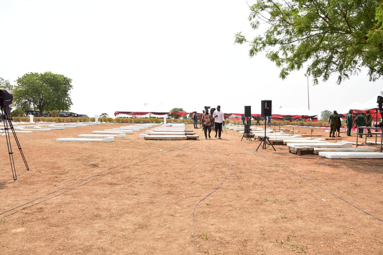 Bodies Of 17 Officers Murdered In Delta Arrive Military Cemetery