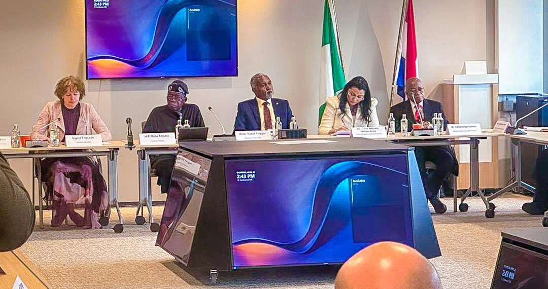 Tinubu, in Netherlands, says partnerships must be transformative, translate into real gains