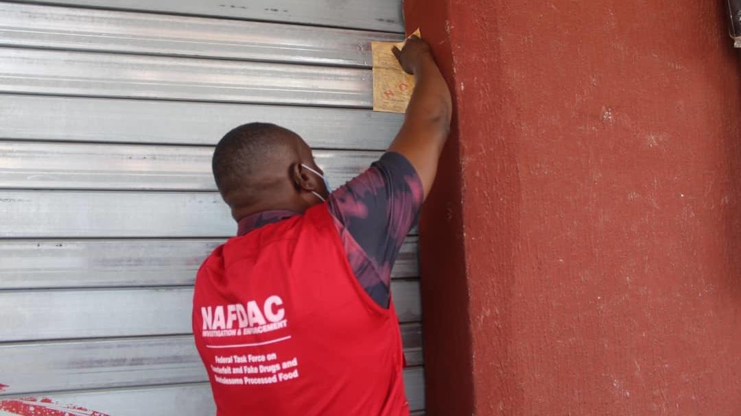 NAFDAC seals cosmetics shops, confiscates unregistered brands in Lagos