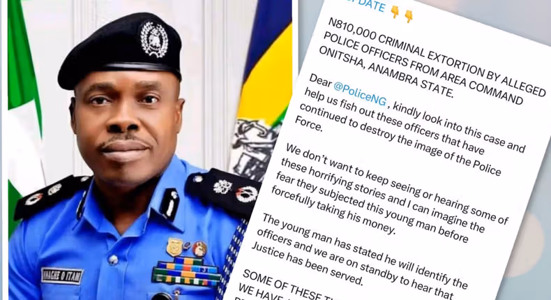 Anambra Police officer wanted for extorting ₦810,000 from young businessman