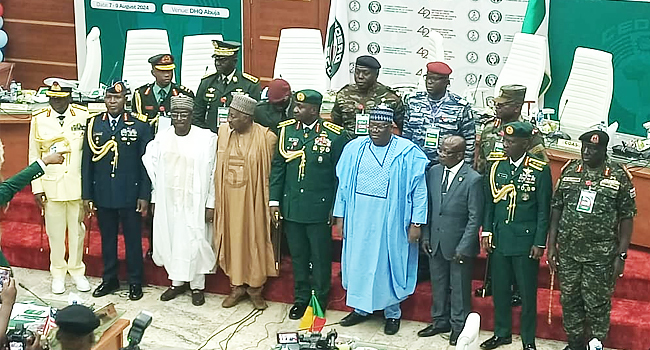 Uphold Democratic Values, CDS Urges ECOWAS Defence Chiefs