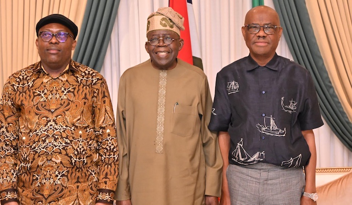 Tinubu Orders Wike To Halt Fubara’s Impeachment, Instructs Governor To Recognise Wike As Undisputed Political Leader