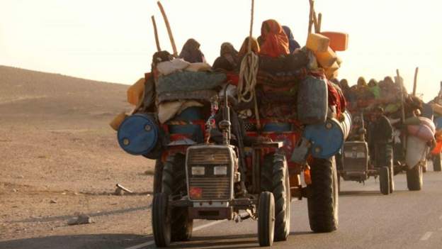 Outside Kabul, Afghans 'marching towards starvation'