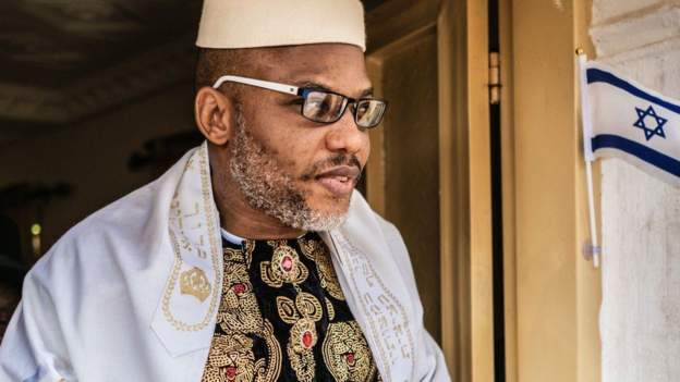 Nigerian separatist leader sues President Buhari