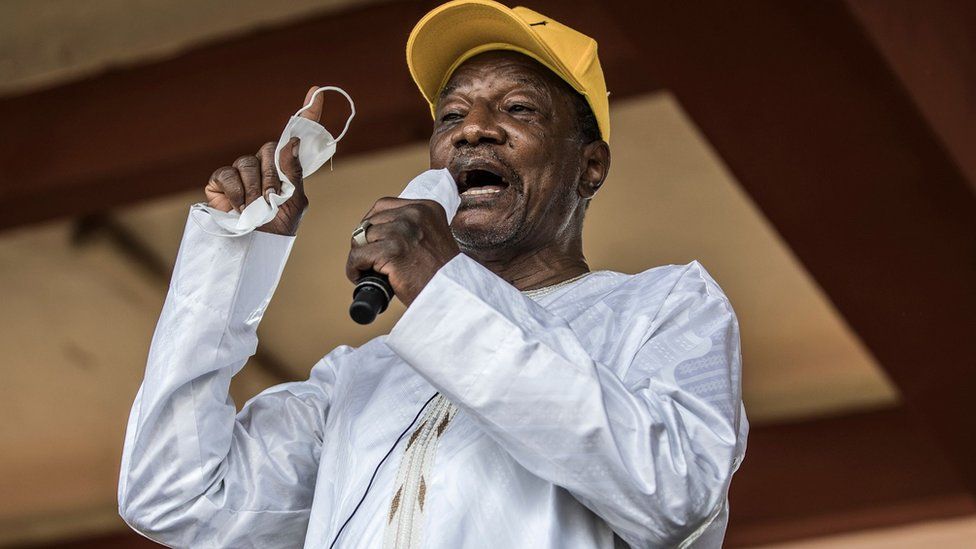 Alpha Condé: Guinea's ousted president in good health, Ecowas says