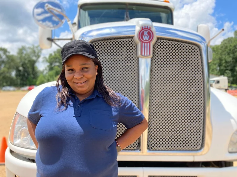 Truck Driving Has Long Been A Man's World. Meet The Women Changing That