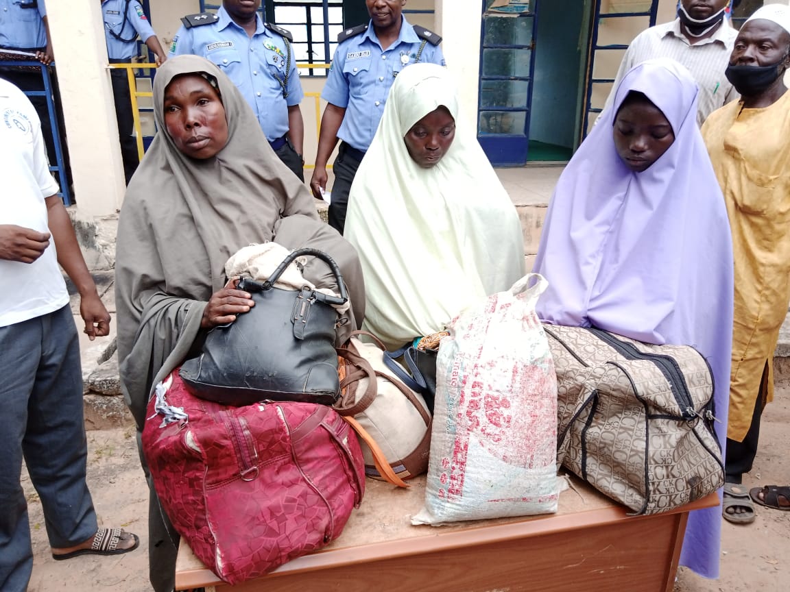 Katsina Police arrest three women concealing petrol in bags for bandits