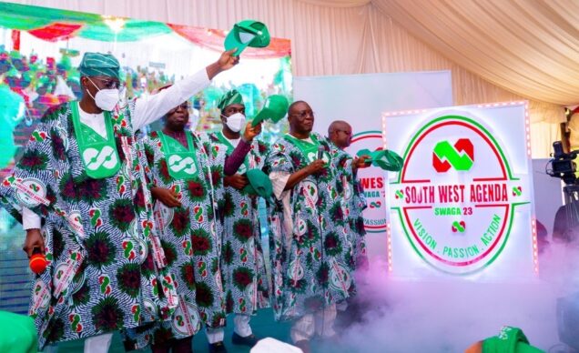 2023: Sanwo-Olu flags off Tinubu's movement SWAGA in Lagos