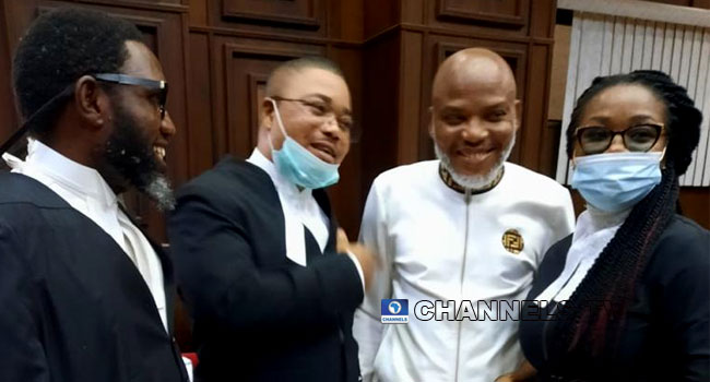 Nnamdi Kanu Pleads Not Guilty To FG's Amended Charges