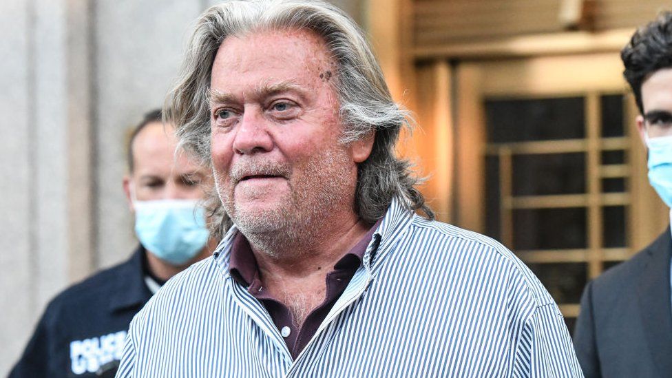 Steve Bannon charged with contempt of Congress