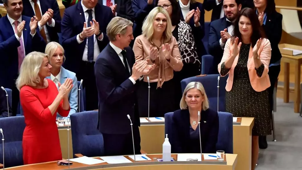 Sweden elects Andersson as first female PM for second time in a week
