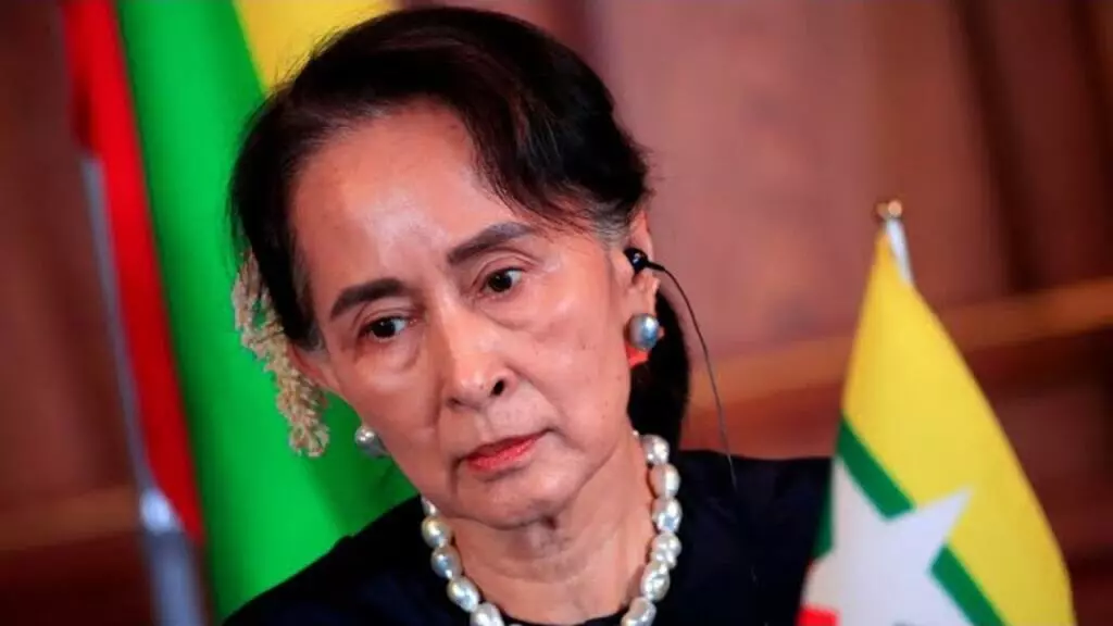 Aung San Suu Kyi's jail sentence halved to two years by Myanmar junta chief
