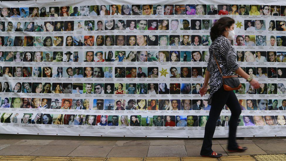 Brazil nightclub fire: Four convicted over blaze that killed 242