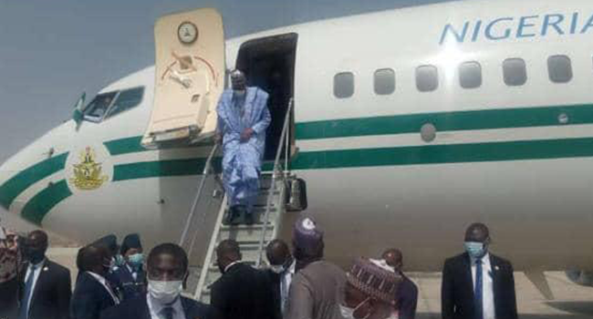 Buhari Arrives In Maiduguri Despite Multiple Explosions
