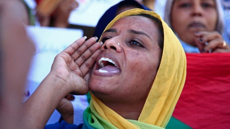 Sudan women protest against 'rape by security forces'