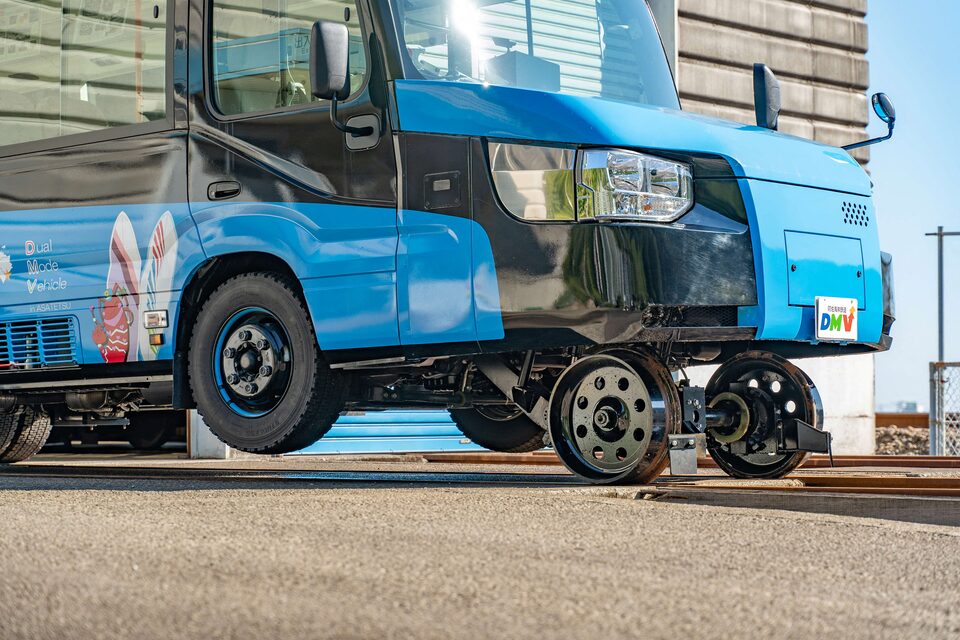 Bus or train? Dual-mode vehicle to begin operating in Japan