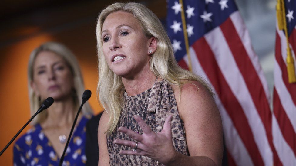 Marjorie Taylor Greene: Twitter bans congresswoman over Covid misinformation