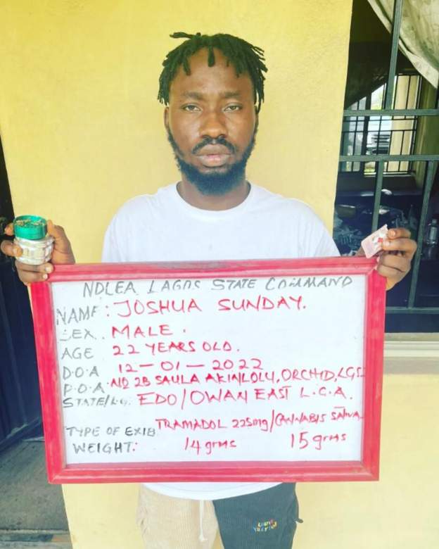 Nigerian comedian arrested in drug raid