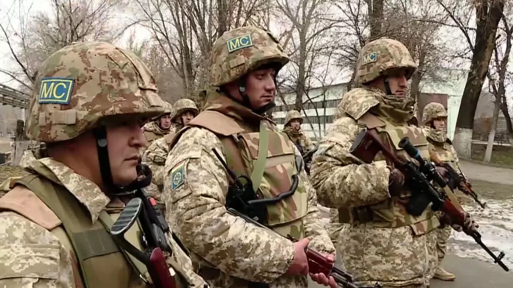 Russia-led troops begin pullback from Kazakhstan
