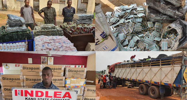 NDLEA Intercepts 1.5 Million Tramadol Tablets In Edo