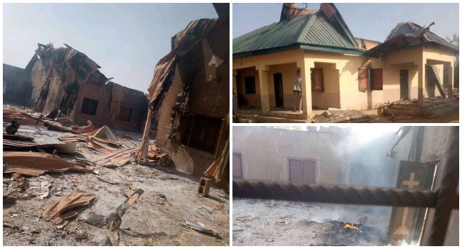 Boko Haram Terrorists Raze Church, Abduct 15 Girls Near Chibok