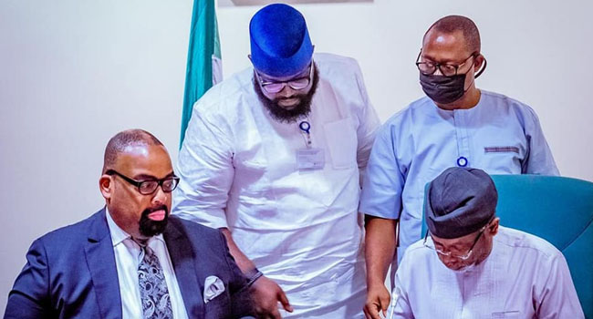 Gbajabiamila, NBA Strengthen Collaboration With MoU On Law Reform