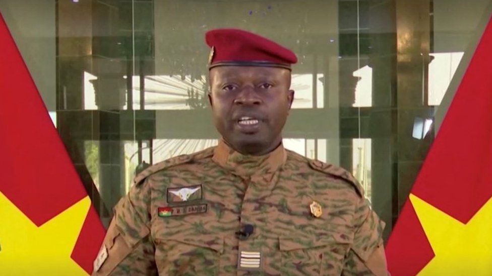 Burkina Faso: New leader gives first speech since ousting president