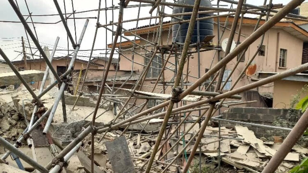 Lagos govt arrests developer of three-storey collapsed building
