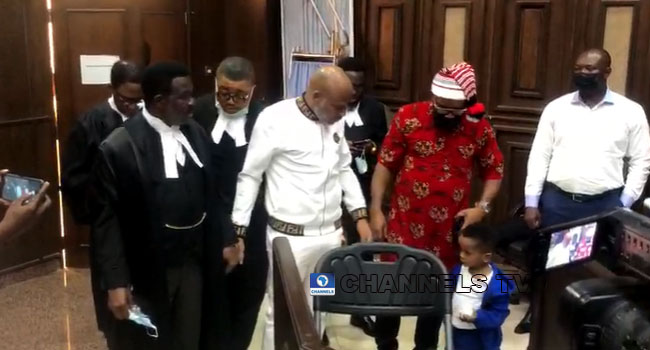 Why Nnamdi Kanu Is Not Allowed To Change His Clothes "“ DSS
