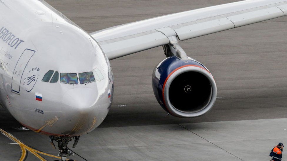 Roman Abramovich's jet among 100 planes grounded by US