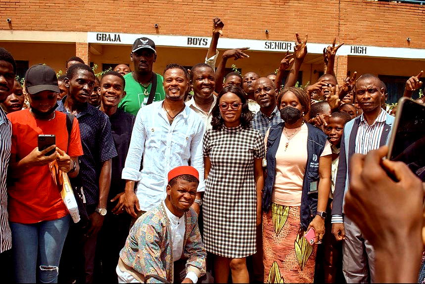 STER hosts WHO, ex-Manchester United player, Patrice Evra in Lagos