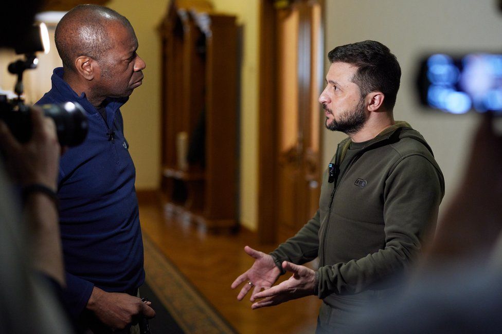 Ukraine's President Zelensky to BBC: Blood money being paid for Russian oil