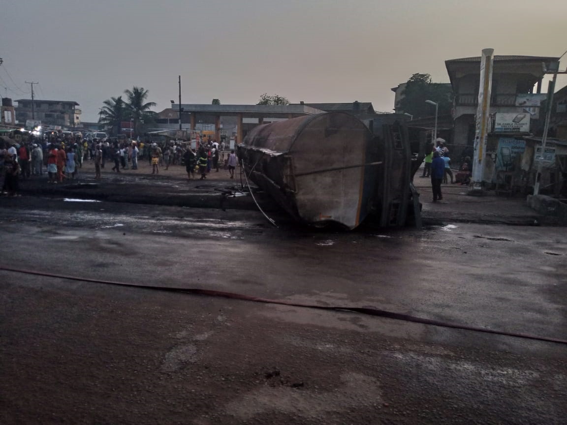 Teenager Killed, Shops Razed As Petrol Tanker Explodes In Lagos